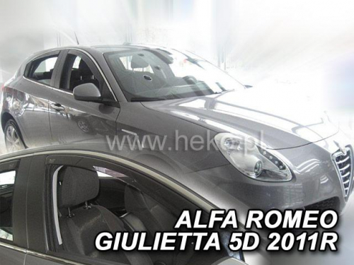 Deflektory-ofuky oken Alfa Romeo Giulietta