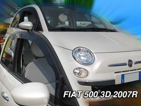 Deflektory-ofuky oken Fiat 500
