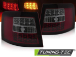 LED zadní světla Audi A6 Combi - červeno / kouřové provedení