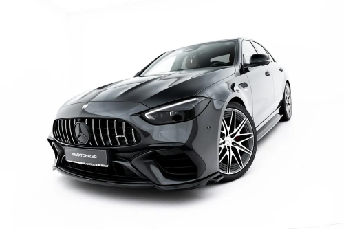 MAXTON spoiler - splitter předního nárazníku V.2 verze pro Mercedes-AMG C63 Sedan / Combi W206 / S206