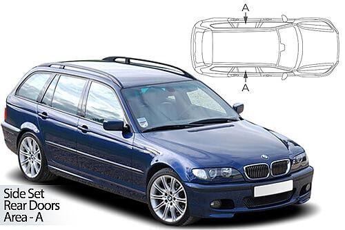 Sluneční clony CarShades BMW Serie 3 E46, kombi