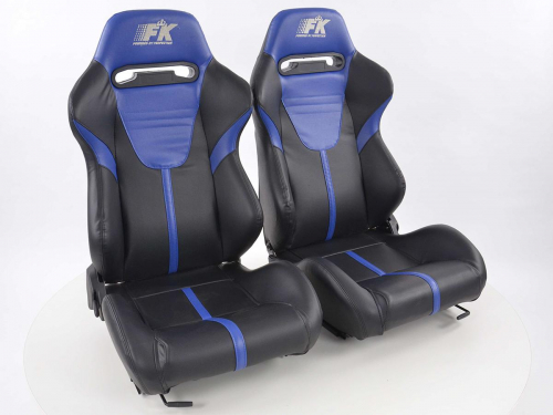 Sportovní sedačky FK Automotive Atlanta modré
