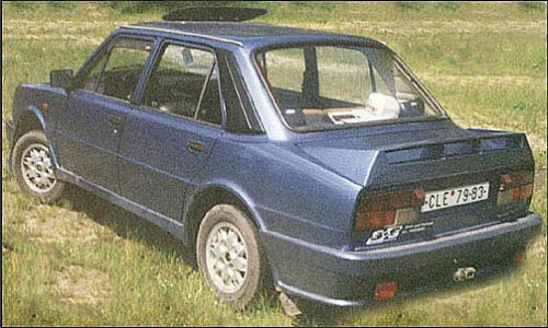 Zadní nárazník Škoda 120-130-Rapid