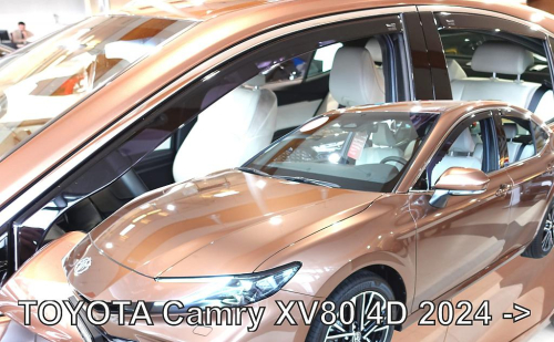 Deflektory-ofuky oken Toyota Camry XV80 (+ zadní)