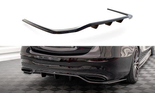Zadní spoiler nárazníku Mercedes-Benz S AMG-Line W223 s žebrováním