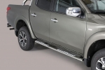 Nerez boční designové nášlapy Fiat Fullback