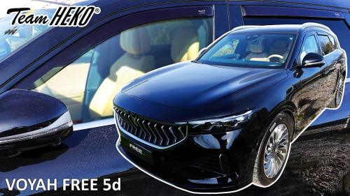 Deflektory-ofuky oken DongFeng Voyah Free + zadní
