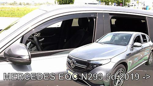 Deflektory-ofuky oken Mercedes EQC N293 5dvéř.