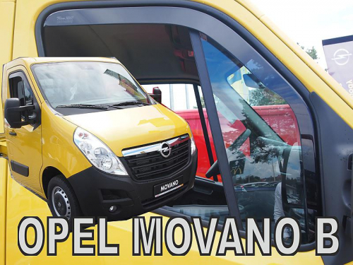 Deflektory-ofuky oken Opel Movano III