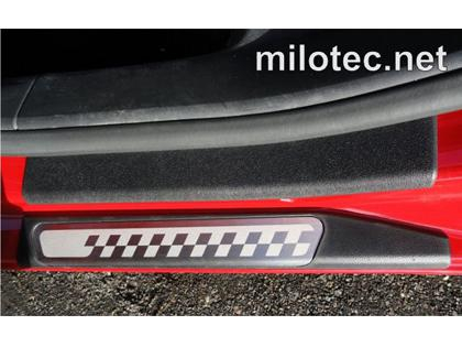 Ochranné kryty zadních prahů dveří Škoda Octavia II