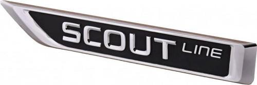 Boční nápis "Scoutline" Originál pro vozy Škoda Scala, Kamiq - levý