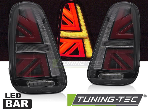 Zadní LED BAR světla Mini Cooper R50/R52/R53 - kouřové provedení