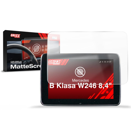 Matná folie na LCD display navigace Mercedes B Class W246