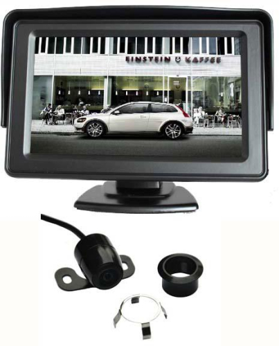 Parkovací asistent s kamerou a 4,3" monitorem