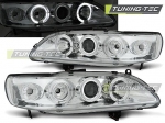 Přední světla angel eyes Honda Accord chrom