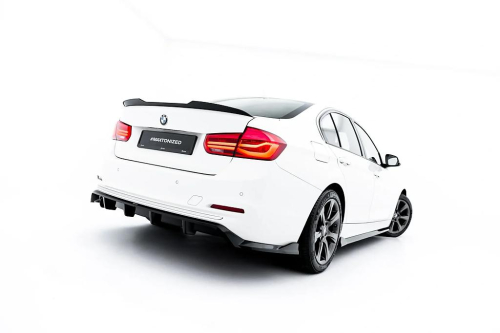 Zadní spoiler nárazníku pro BMW 3 Sportline Sedan / Combi F30 / F31 s žebrováním