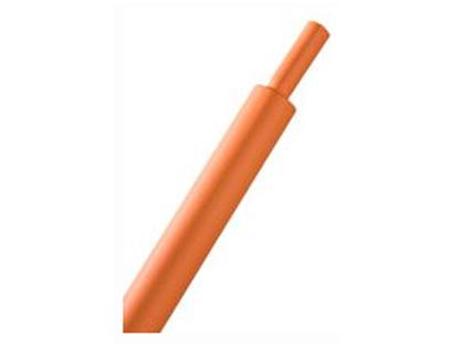 Stahovačka Flexo, průměr 2,5cm - oranžová