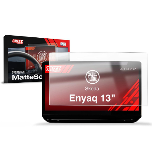 Matná folie na LCD display navigace Škoda Enyaq