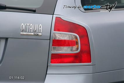 Rámečky zadních světel Škoda Octavia II Combi