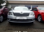 Zimní clona chladiče Škoda Superb II facelift