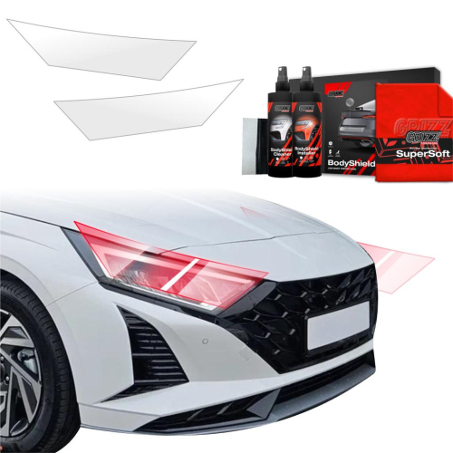 Ochranná folie GRIZZ na přední světlomety Hyundai i20