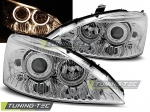 Přední světla chrom Angel Eyes Ford Focus
