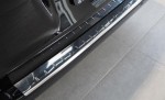 Kryt prahu zadních dveří - nerez, lesk KIA SORENTO II