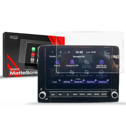 Matná folie na LCD display navigace Kia Stonic