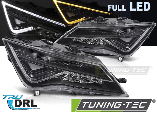 Přední LED světla s denním svícením pro Seat Leon III