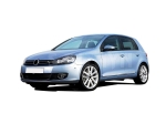 Nerez + ABS lišty dveří Volkswagen Golf VI