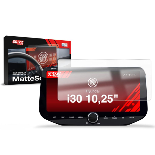 Matná folie na LCD display navigace Hyundai i30