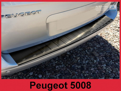 Kryt prahu zadních dveří Peugeot 5008 - černý grafit