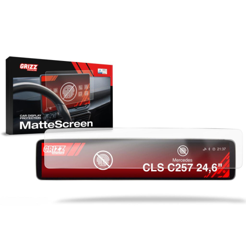 Matná folie na LCD display navigace Mercedes CLS C257