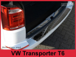 Kryt prahu zadních dveří VW Transporter T6 - černý grafit lesklý