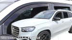 Deflektory-ofuky oken pro Mercedes GLS II X167 (+ zadní)
