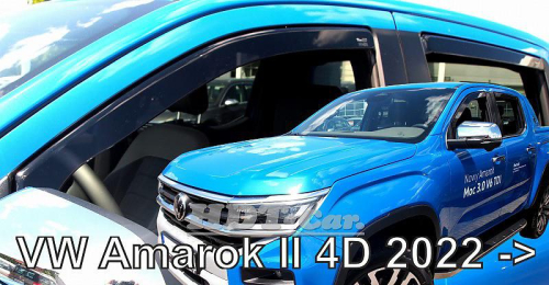Deflektory-ofuky oken Volkswagen Amarok II