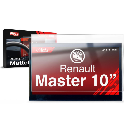 Matná folie na LCD display navigace Renault Master 10" (2025-2026)