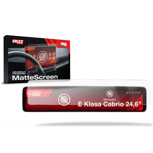 Matná folie na LCD display navigace Mercedes E Class Cabrio