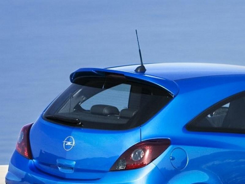 Střešní spoiler Opel Corsa D vzhled OPC