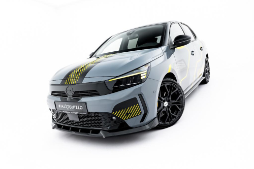 MAXTON spoiler - splitter předního nárazníku Opel Corsa F Facelift (Mk6 Facelift)