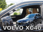 Deflektory-ofuky oken Volvo XC40 - přední