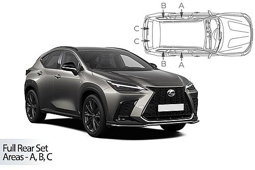Sluneční clony CarShades Lexus NX350H 5-dveř.