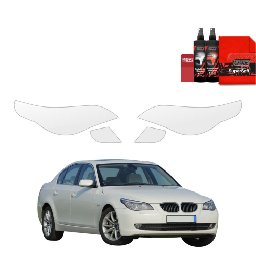 Ochranná folie GRIZZ na přední světlomety BMW 5 E60 Sedan 4D