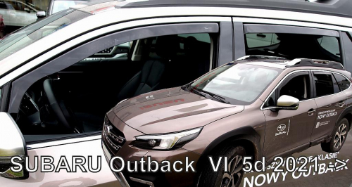 Deflektory-ofuky oken Subaru Outback VI 5dvéř. (+zadní)