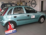 Lišty dveří Opel Corsa C - 5dvéř.