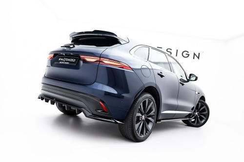 Zadní spoiler nárazníku Jaguar F-Pace R-Sport X761 Facelift s žebrováním