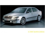 Body kit, stříbrný matný - ABS - Škoda Octavia II