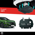 Ocelový kryt pod motor (2mm) Peugeot 308 III