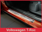 Nerez kryty prahů Volkswagen T-Roc nerezová ocel