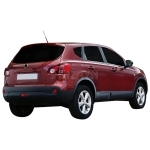 Nerez lišty spodní hrany oken dveří Nissan Qashqai I
